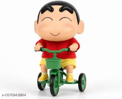 Shinchan Tricycle Cartoon Toy Figure for Kids | Cute Character Toy | Collectible & Gift Item Pack of 01 N