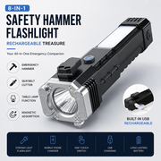 8-in-1 Rechargeable LED Torch