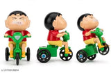 Shinchan Tricycle Cartoon Toy Figure for Kids | Cute Character Toy | Collectible & Gift Item Pack of 01 N