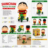 Shinchan Tricycle Cartoon Toy Figure for Kids | Cute Character Toy | Collectible & Gift Item Pack of 01 N