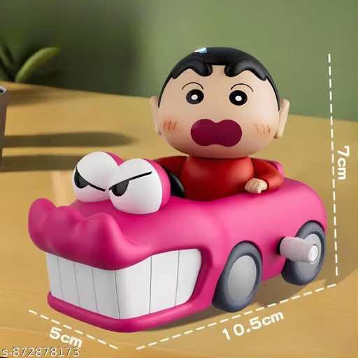 Premium Shinchan Chocochip Car Toy Action Figure|Funny Desk Decoration Showpiece